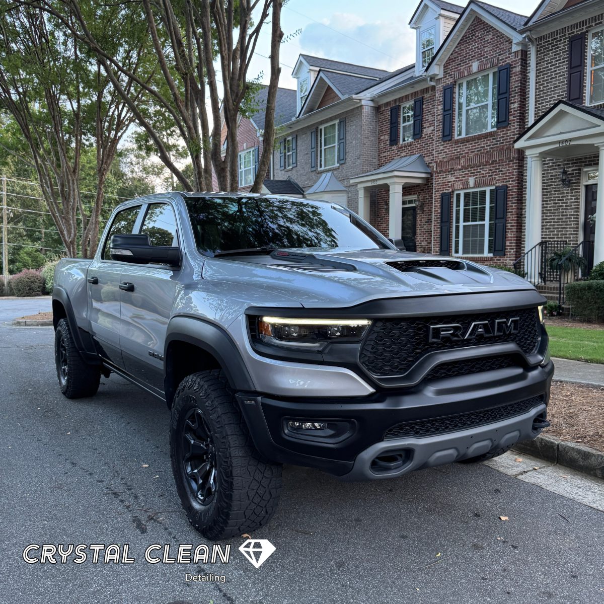 RAM 1500 TRX full detail exterior wash Atlanta GA — Crystal Clean Detailing