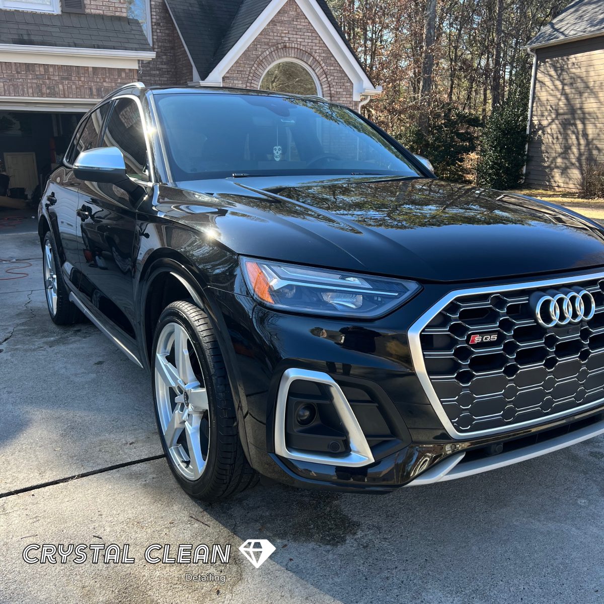 Audi SQ5 exterior detail and car wash Atlanta GA — mobile auto detailing